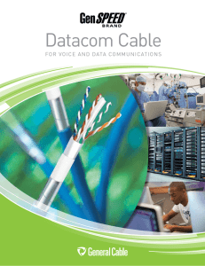 Datacom Cable - General Cable