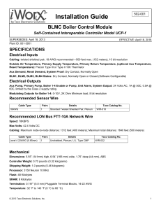BLMC Boiler Control Module