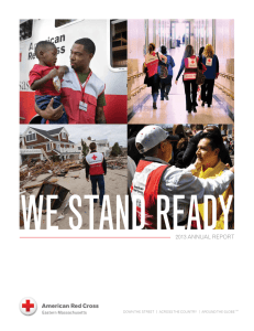 2013 annual report - American Red Cross
