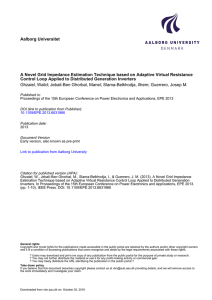 A Novel Grid Impedance - VBN