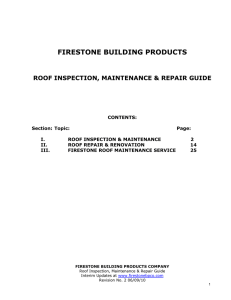 Roof Inspection, Maintenance and Repair Guide