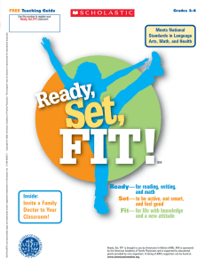 Ready, Set, FIT! - American Academy of Family Physicians