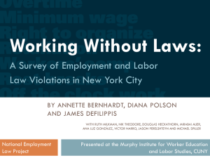 Workplace Violations in New York City