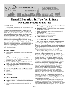 Rural Education in New York State