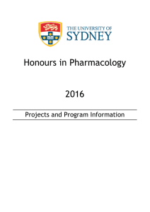 Details of our honours course and available projects in 2016.