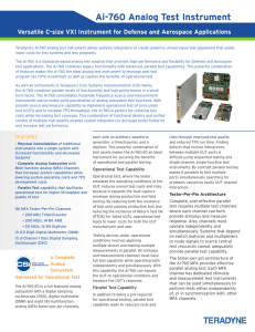 Ai-760 Analog Test Instruments - Datasheet