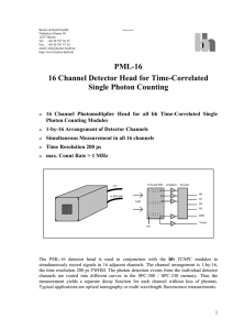 PML-16 16 Channel Detector Head for Time