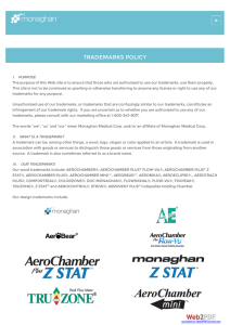 Trademarks Policy | Monaghan