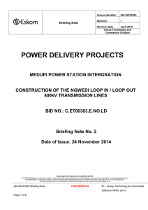 POWER DELIVERY PROJECTS