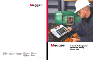 A Guide To Diagnostic Insulation Testing Above 1 kV