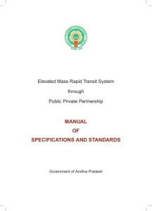manual of specifications and standards
