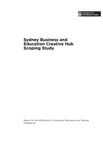 Sydney Business and Education Creative Hub