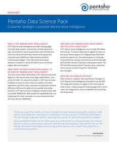 Pentaho Data Science Pack