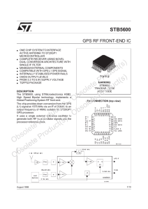 STB5600 - STMicroelectronics