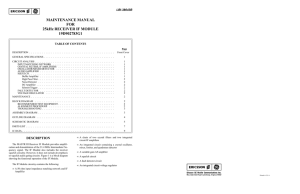 LBI-38643B - 25kHz RECEIVER IF MODULE 19D902783G1