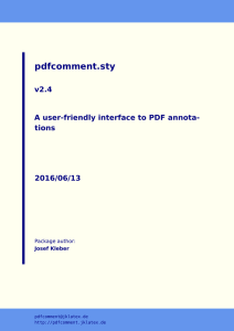 pdfcomment - TeXdoc.net