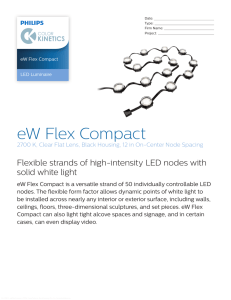 eW Flex Compact - Philips Color Kinetics