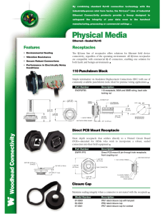 Woodhead Physical Media Datasheet