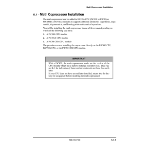 PiC900-90_Math-Coprocessor-Installation_en-US_RevA