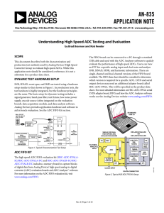 Understanding High Speed ADC Testing and Evaluation Application