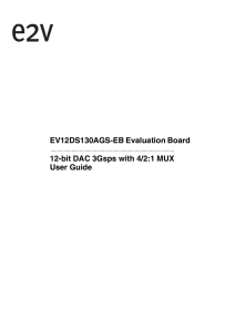 EV12DS130AGS-EB Evaluation Board 12