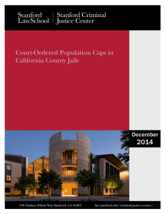 Court-Ordered Population Caps in California County Jails