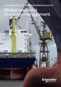 Schneider Electric Merchant Marine Activity