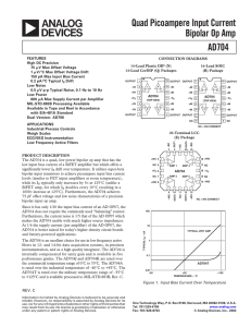 Analog Devices AD704JR-16 Datasheet
