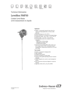 Levelflex FMP50 - sfile.f