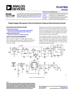 Analog Devices EVAL-CN0234-SDPZ Datasheet