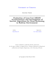 Evaluation of Low-Cost MEMS Accelerometers and Investigation of