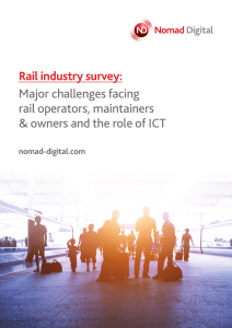 Rail industry survey