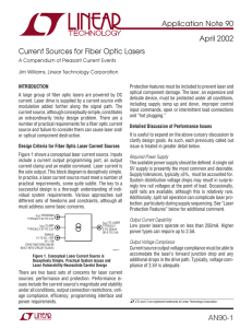 AN90 - Current Sources for Fiber Optic Lasers