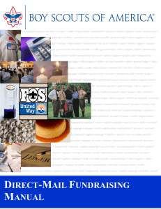direct-mail fundraising manual