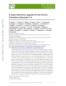 A major electronics upgrade for the HESS Cherenkov telescopes 1-4