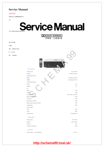 Technics-SAAX-540-Schematics