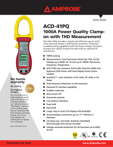 ACD-41PQ 1000A Power Quality Clamp