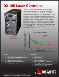 D2-105 Laser Controller