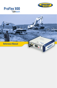 ProFlex800 ReferenceManual en B