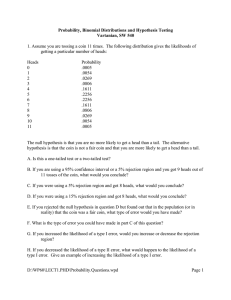 D:\WP60\LECT1.PHD\Probability.Questions.wpd Page 1 Probability