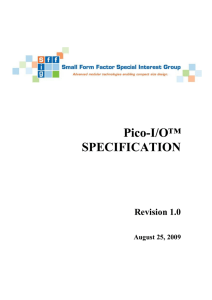 Pico-IO Specification rev1.0