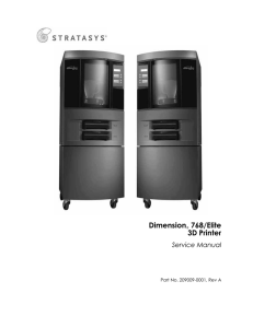 Dimension® 768/Elite 3D Printer