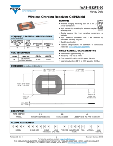 IWAS-4832FE-50 Wireless Charging Receiving Coil/Shield