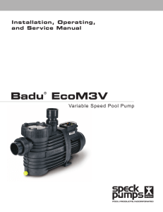 Badu® EcoM3V - Speck Pumps