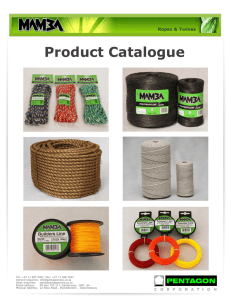 Product Catalogue - Pentagon