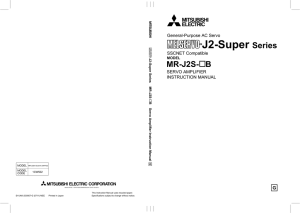 MR-J2S-  B Instruction Manual