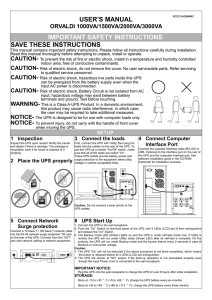 USER`S MANUAL IMPORTANT SAFETY INSTRUCTIONS