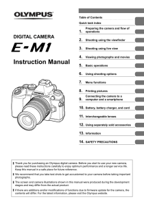 E-M1 (ver2.0) Instruction Manual