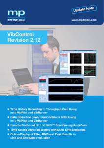 VibControl Revision 2.12