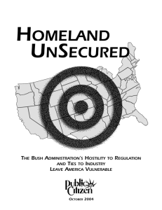 homeland unsecured
